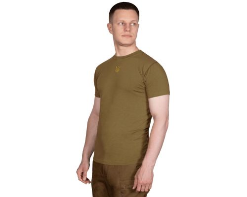 Футболка Modal Койот (золотий тризуб), XS Футболка Modal Койот (золотий тризуб), XS