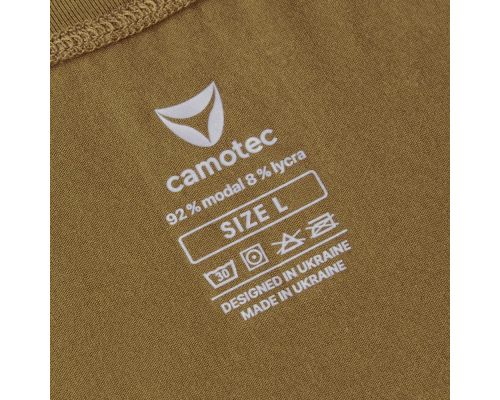 Футболка Modal Койот (золотий тризуб), XS Футболка Modal Койот (золотий тризуб), XS