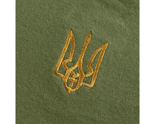 Футболка Modal Зелена (золотий тризуб) (7200), M Футболка Modal Зелена (золотий тризуб) (7200), M