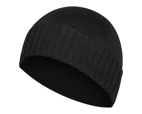 Шапка Watch Cap Merino Чорна (6702), Шапка Watch Cap Merino Чорна (6702),