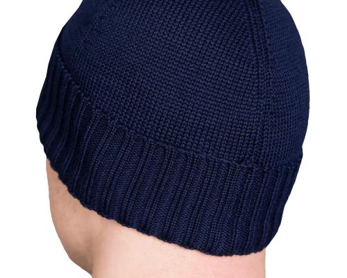 Шапка Watch Cap Merino Темно-синя (6703), Шапка Watch Cap Merino Темно-синя (6703),