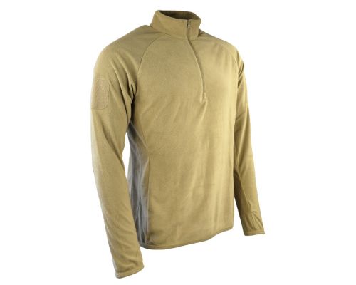 Кофта тактична фліс KOMBAT UK Alpha Mid-Layer Fleece койот XL Кофта тактична фліс KOMBAT UK Alpha Mid-Layer Fleece койот XL