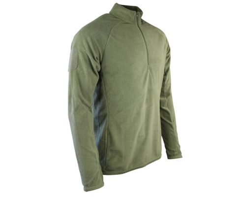 Кофта тактична фліс KOMBAT UK Alpha Mid-Layer Fleece оливкова M Кофта тактична фліс KOMBAT UK Alpha Mid-Layer Fleece оливкова M