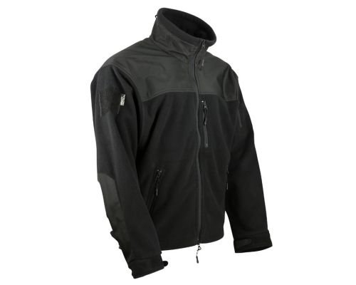 Кофта тактична фліс KOMBAT UK Defender Tactical Fleece чорна XXXL Кофта тактична фліс KOMBAT UK Defender Tactical Fleece чорна XXXL
