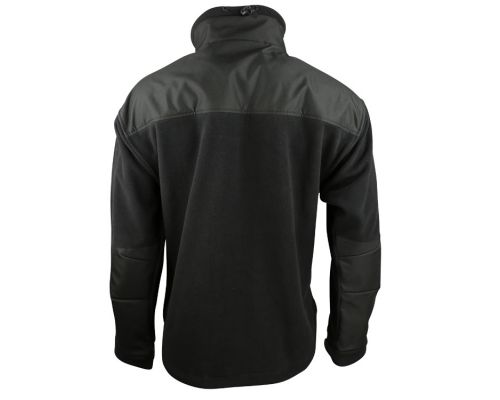 Кофта тактична фліс KOMBAT UK Defender Tactical Fleece чорна XXXL Кофта тактична фліс KOMBAT UK Defender Tactical Fleece чорна XXXL