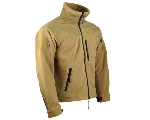 Кофта тактична фліс KOMBAT UK Defender Tactical Fleece койот S