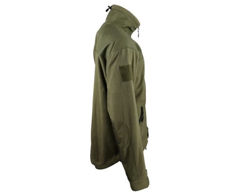 Кофта тактична фліс KOMBAT UK Defender Tactical Fleece оливкова XXL Кофта тактична фліс KOMBAT UK Defender Tactical Fleece оливкова XXL