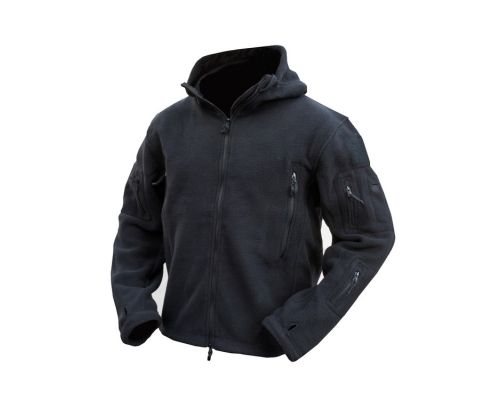 Кофта тактична фліс KOMBAT UK Recon Hoodie чорна XXXL Кофта тактична фліс KOMBAT UK Recon Hoodie чорна XXXL