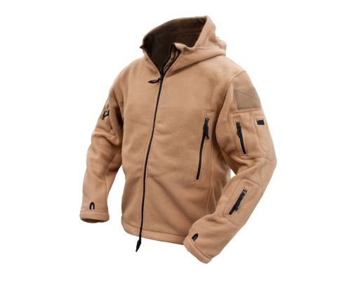 Кофта тактична фліс KOMBAT UK Recon Hoodie койот XL Кофта тактична фліс KOMBAT UK Recon Hoodie койот XL
