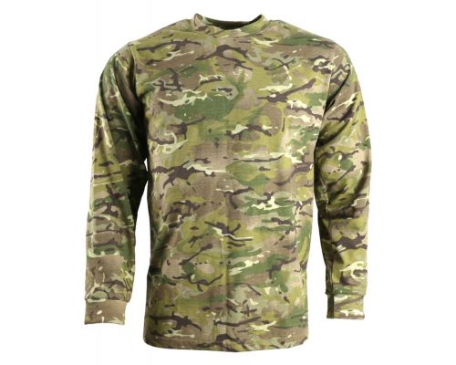 Кофта тактическая KOMBAT UK Long Sleeve T-shirt мультикам S Кофта тактическая KOMBAT UK Long Sleeve T-shirt мультикам S