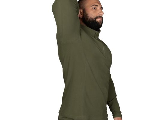 Флісова кофта Hawk Олива (7291), XS Флісова кофта Hawk Олива (7291), XS