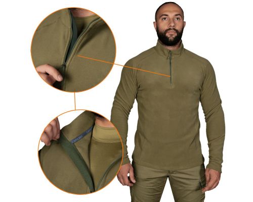 Флісова кофта Hawk Tan (7449), S Флісова кофта Hawk Tan (7449), S