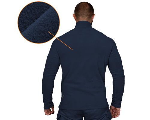 Флисовая кофта Hawk Темно-синяя (7288), XL