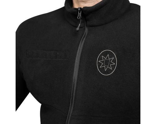 Флисовая кофта Paladin Черная (7289), XXL Флисовая кофта Paladin Черная (7289), XXL