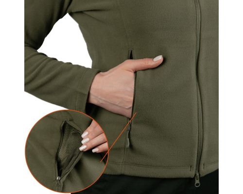 Флисовая кофта Pani Meadow Himatec 100 Олива (7444), L