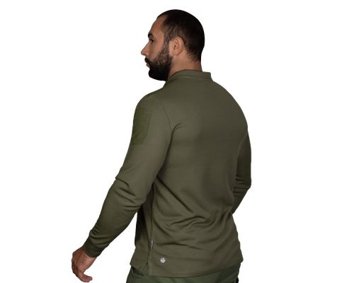 Поло CM Army ID Long Олива (7368), XXL Поло CM Army ID Long Олива (7368), XXL