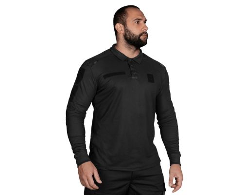 Поло Paladin Long LT Чорне (7367), XL Поло Paladin Long LT Чорне (7367), XL