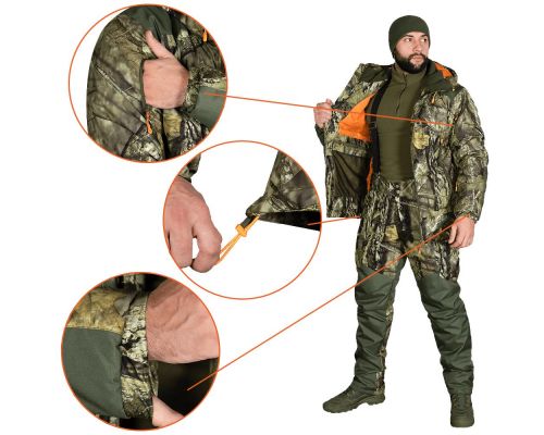 Костюм Hitpoint StormWall Pro Поліський Затінок (7582), M Костюм Hitpoint StormWall Pro Поліський Затінок (7582), M