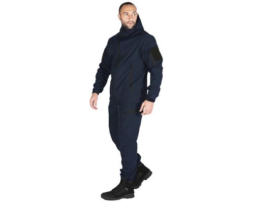 Костюм тактический SoftShell 2.0 Dark Blue (6536), S Костюм тактический SoftShell 2.0 Dark Blue (6536), S