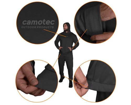 Спортивний костюм Basic Hood 2.0 Чорний (7435), XL Спортивний костюм Basic Hood 2.0 Чорний (7435), XL