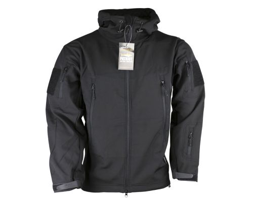 Куртка тактична KOMBAT UK Patriot Soft Shell Jacket XL чорна Куртка тактична KOMBAT UK Patriot Soft Shell Jacket XL чорна