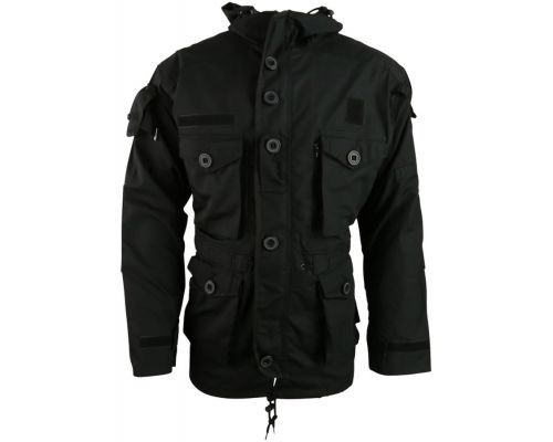 Куртка тактична KOMBAT UK SAS Style Assault Jacket мультікам чорний S Куртка тактична KOMBAT UK SAS Style Assault Jacket мультікам чорний S