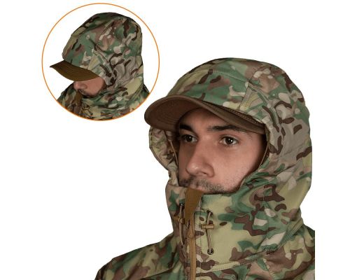 Куртка CM Stalker SoftShell Multicam (7089), XXXL Куртка CM Stalker SoftShell Multicam (7089), XXXL