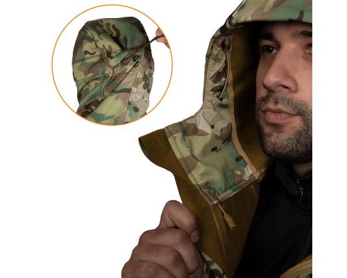 Куртка CM Stalker SoftShell Multicam (7089), XXXL Куртка CM Stalker SoftShell Multicam (7089), XXXL