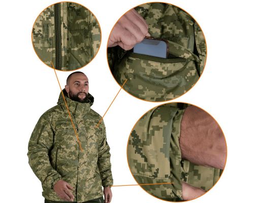 Куртка Patrol System 3.0 Піксель (7406), XL