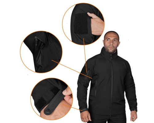 Куртка Phantom System Черная (7287), XL Куртка Phantom System Черная (7287), XL