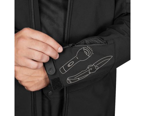 Куртка Phantom System Черная (7287), XL Куртка Phantom System Черная (7287), XL
