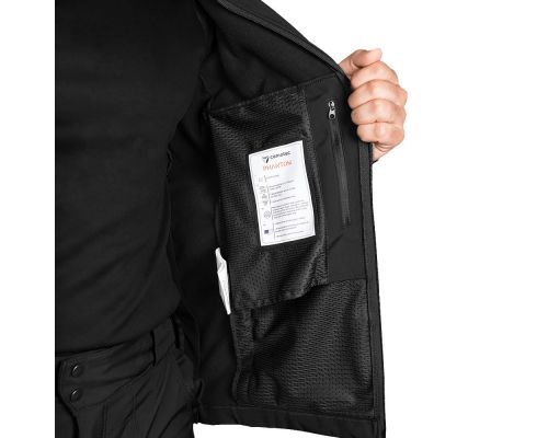 Куртка Phantom System Черная (7287), XL Куртка Phantom System Черная (7287), XL