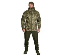 Куртка Stalker SoftShell Хижак піксель (7495), XL