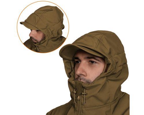Куртка Stalker SoftShell Койот (7346), XXXL Куртка Stalker SoftShell Койот (7346), XXXL