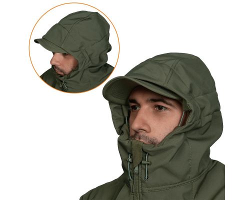 Куртка Stalker SoftShell Олива (7225), XS Куртка Stalker SoftShell Олива (7225), XS