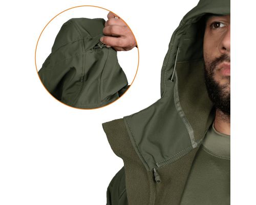 Куртка Stalker SoftShell Олива (7225), XS Куртка Stalker SoftShell Олива (7225), XS