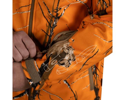 Мисливська куртка Rubicon FlameWood (7433), XXL Мисливська куртка Rubicon FlameWood (7433), XXL