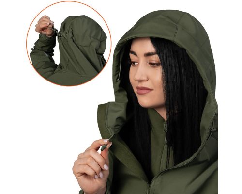 Жіноча куртка Stalker SoftShell Олива (7441), XL Жіноча куртка Stalker SoftShell Олива (7441), XL