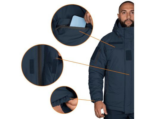 Зимова куртка Patrol System 3.0 Синя (7281), XS Зимова куртка Patrol System 3.0 Синя (7281), XS