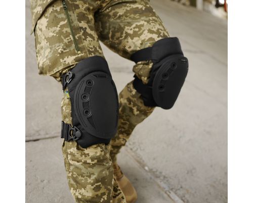 Наколінники KIBORG USA tactical чорні k1042 Наколінники KIBORG USA tactical чорні k1042