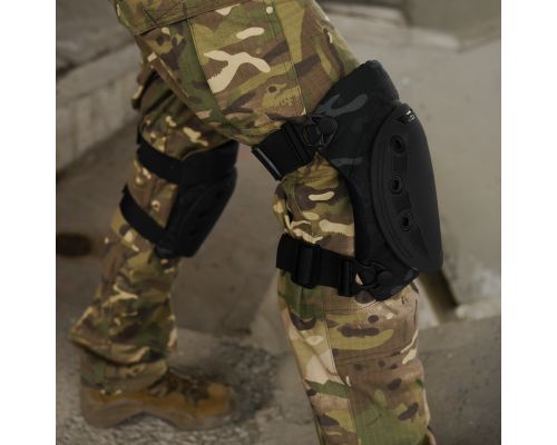 Наколінники KIBORG USA tactical чорний мультикам k1043 Наколінники KIBORG USA tactical чорний мультикам k1043