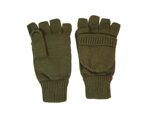Рукавиці 2в1 Kombat UK Shooters Mitts оливковий Рукавиці 2в1 Kombat UK Shooters Mitts оливковий