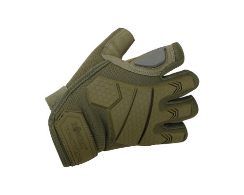 Рукавички тактичні KOMBAT UK Alpha Fingerless Tactical Gloves койот L Рукавички тактичні KOMBAT UK Alpha Fingerless Tactical Gloves койот L