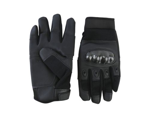 Рукавички тактичні KOMBAT UK Predator Tactical Gloves чорний XL-XXL Рукавички тактичні KOMBAT UK Predator Tactical Gloves чорний XL-XXL
