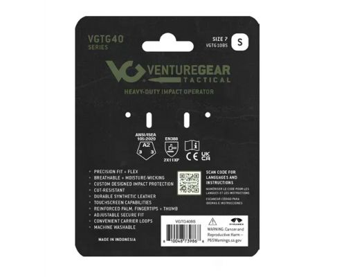 Рукавиці протиударні Venture Gear Tactical VGTG40 Heavy-Duty Coyote M
