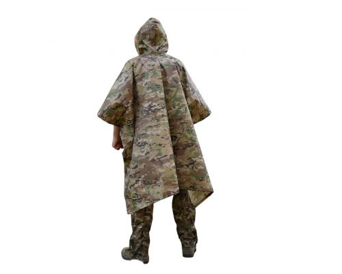 Пончо-дождевик с запаянными швами Kiborg Waterproof Multicam Пончо-дождевик с запаянными швами Kiborg Waterproof Multicam