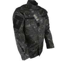 Рубашка тактическая KOMBAT UK Assault Shirt ACU Style мультикам черный M