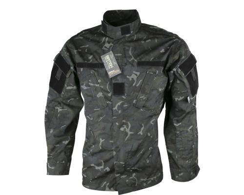 Сорочка тактична KOMBAT UK Assault Shirt ACU Style мультікам чорний XXXL Сорочка тактична KOMBAT UK Assault Shirt ACU Style мультікам чорний XXXL