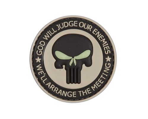 Шеврон/патч KOMBAT UK God Will Judge Patch Шеврон/патч KOMBAT UK God Will Judge Patch