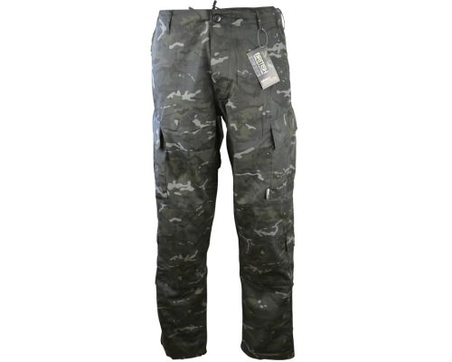 Штани тактичні KOMBAT UK ACU Trousers мультікам чорний S Штани тактичні KOMBAT UK ACU Trousers мультікам чорний S